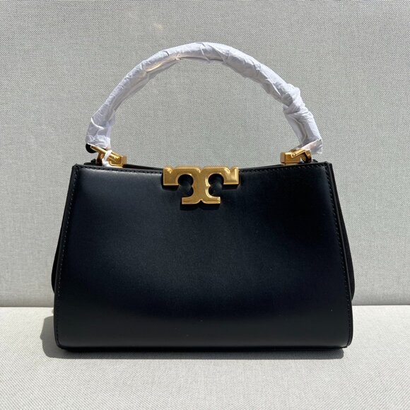 Authentic Tory Burch new Eleanor mini black shoulder bag - Picture 1 of 9